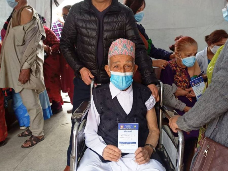 खोपले ज्येष्ठ नागरिकमा ल्याएको उत्साह